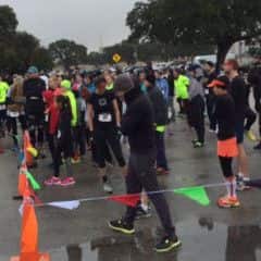 It was a cold day in Austin, but that didn’t deter the enthusiastic runners! 