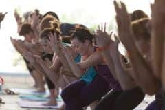 The Austin City Limits Sun Salutation Party, hosted by Lifeway's very own CEO Julie Smolyansky
