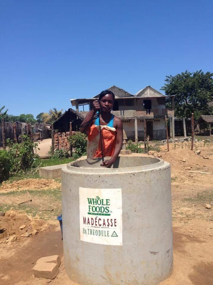 We helped fix their water wells