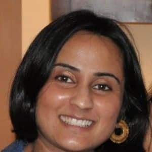 Puja Barar, woman entrepreneur and founder of Satva Living, a line of organic yoga apparel