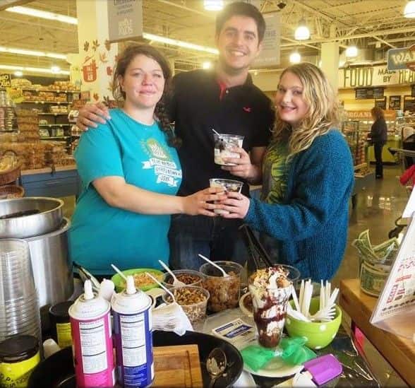 Whole Foods Market Team Members Slinging Sundaes on Sunday with Greyston Bakery in Hyannis 