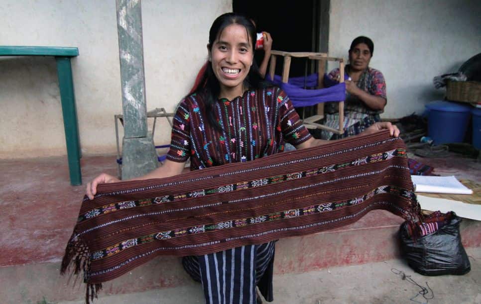 Rosa Living on one dollar weaving