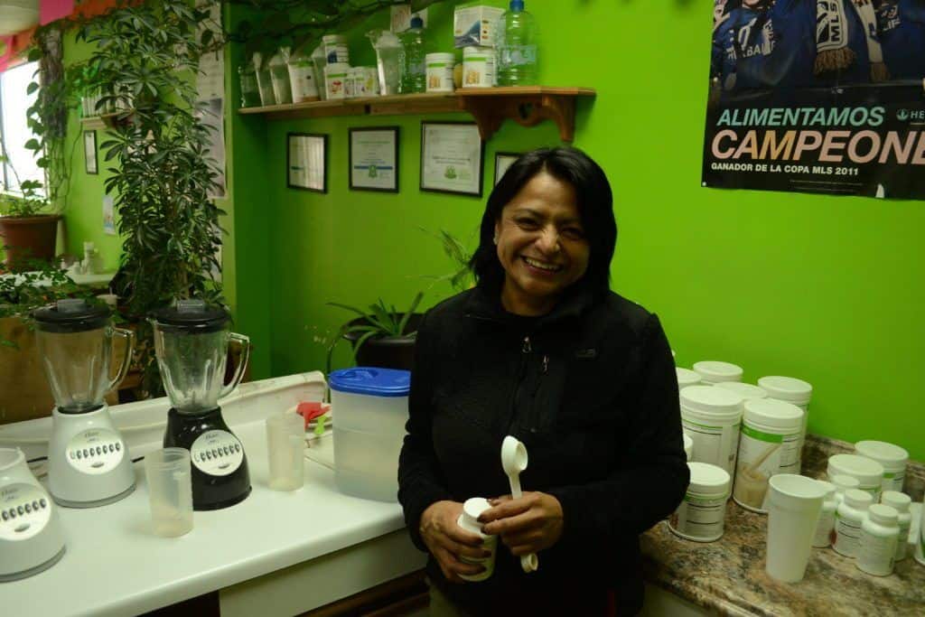 renata is a microcredit client in Des Moines