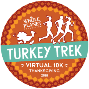turkey trot turkey trek logo