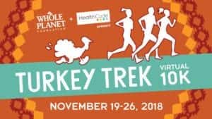 turkey trek virtual turkey trot 10k run